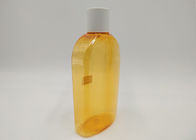 Bouteille orange de shampooing de blanc de couleur, volume cosmétique de la bouteille 30ml d'emballage