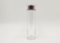 Le cosmétique fait sur commande d'ANIMAL FAMILIER transparent met la bouteille en bouteille d'huile de toner de couvercle à visser de 100ml 200ml